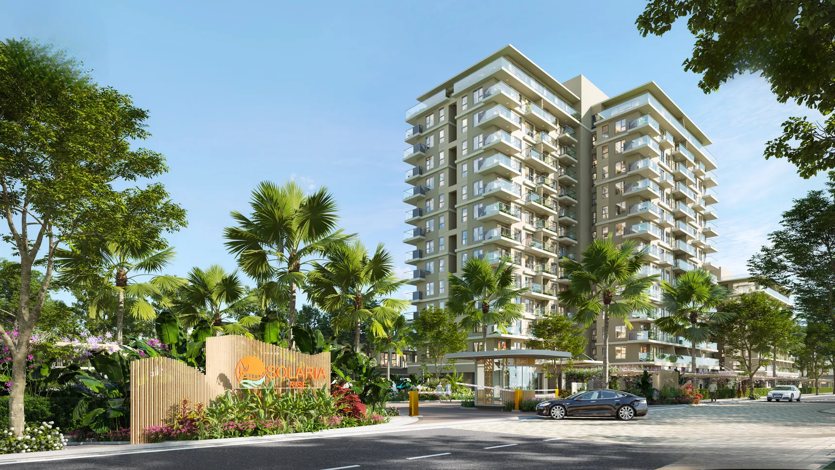 Cổng chào dự án khu vực vùng ven TP.HCM