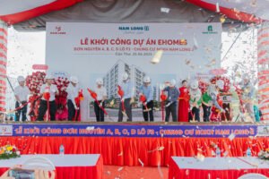 Nam Long khởi công 671 căn nhà ở xã hội EhomeS tại Cần Thơ