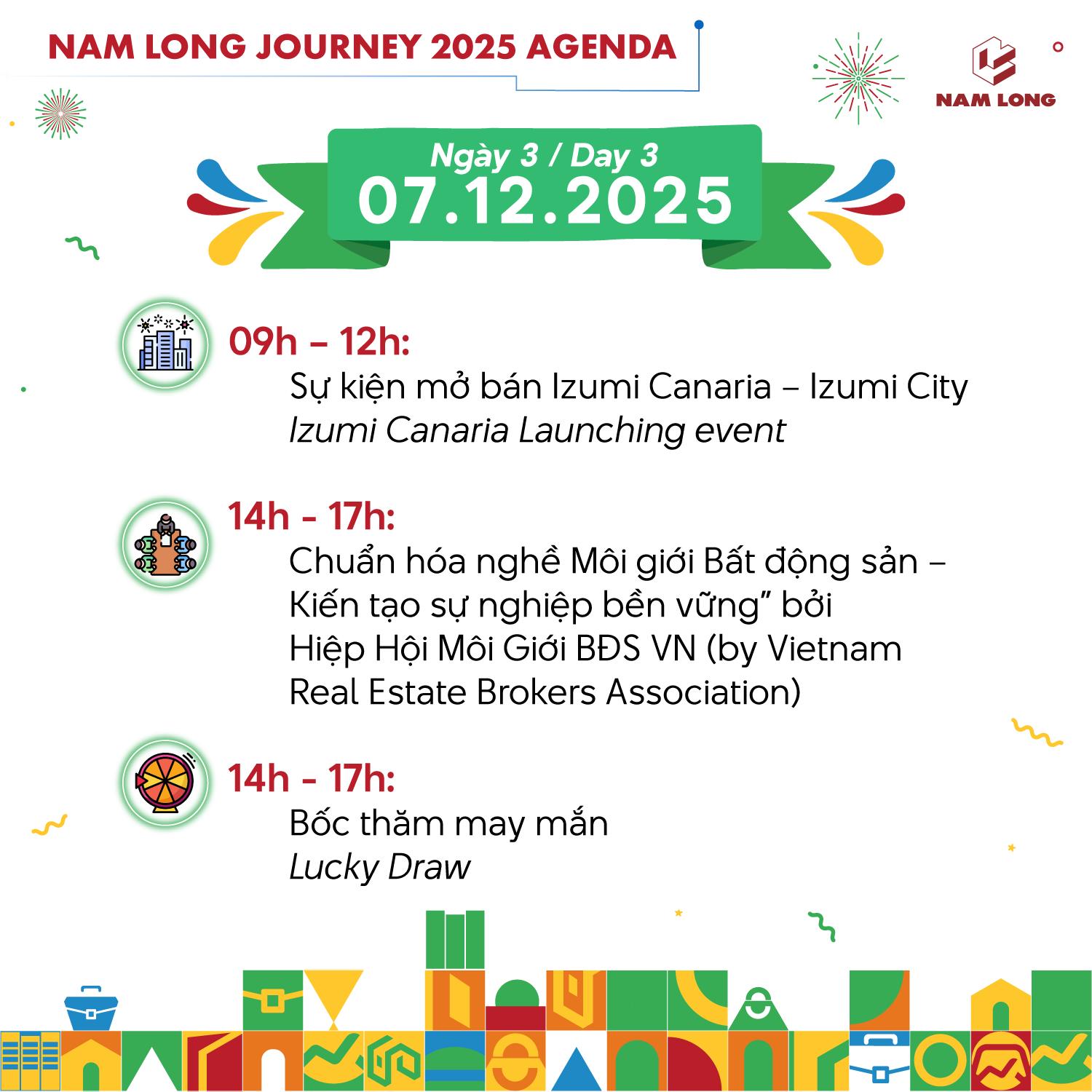 Hoạt động bốc thăm may mắn tại Nam Long Journey 2025
