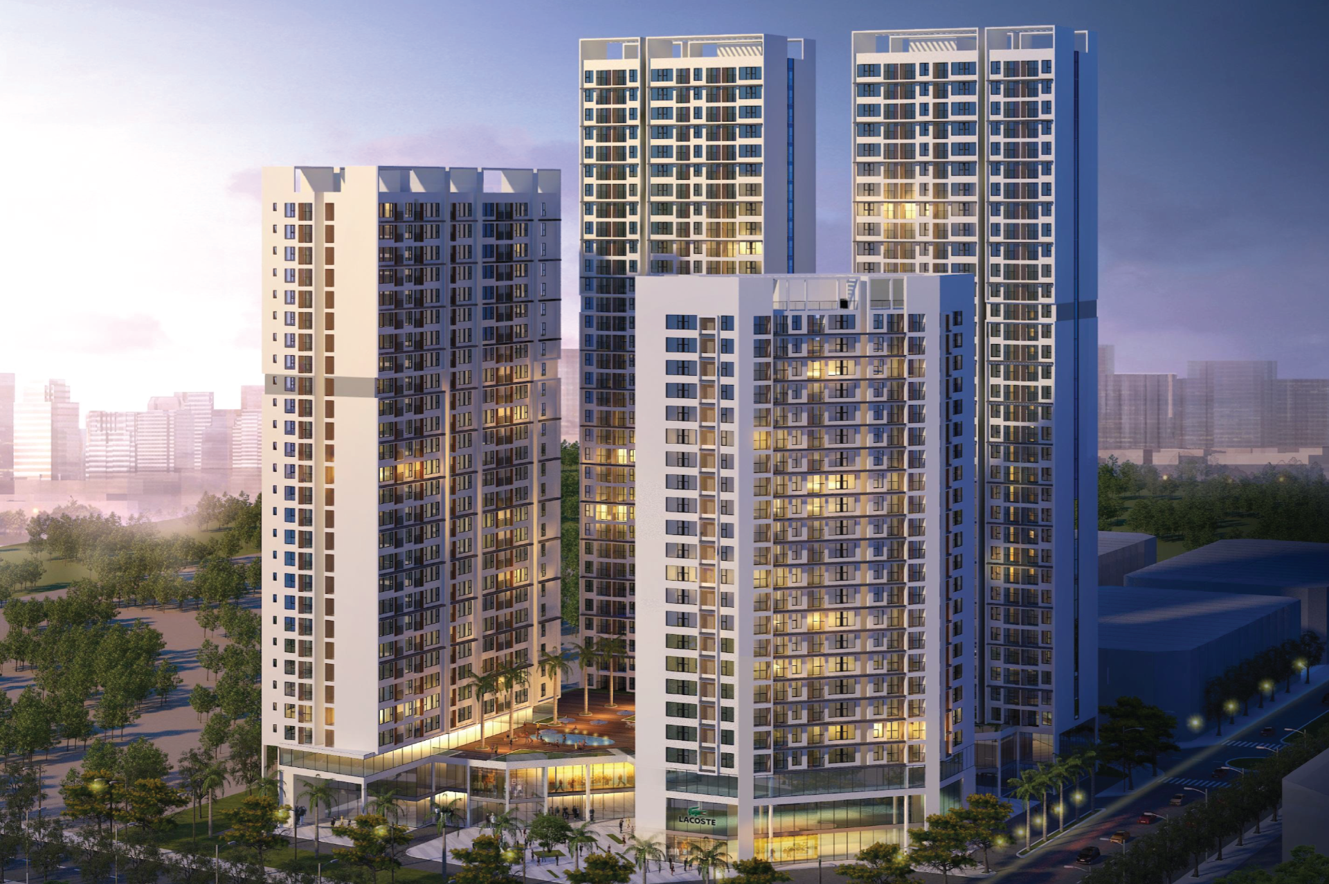 Không gian sống tại Green Skyline