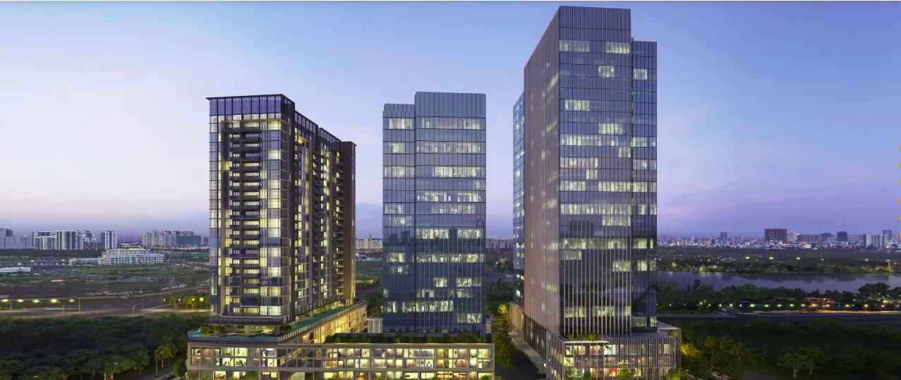 Phối cảnh Lotte Eco Smart City Thủ Thiêm