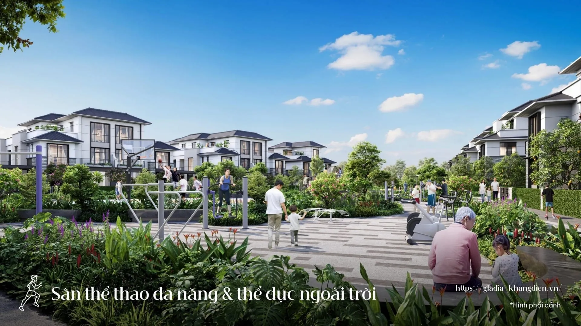 Tiện ích dự án Gladia Heights