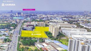Phối cảnh tổng thể dự án Norton Park Gamuda Land tại Thuận An, Bình Dương