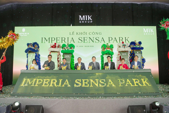 Lễ khởi công dự án Imperia Sensa Park tại TP.HCM với sự tham dự của đại diện MIK Group